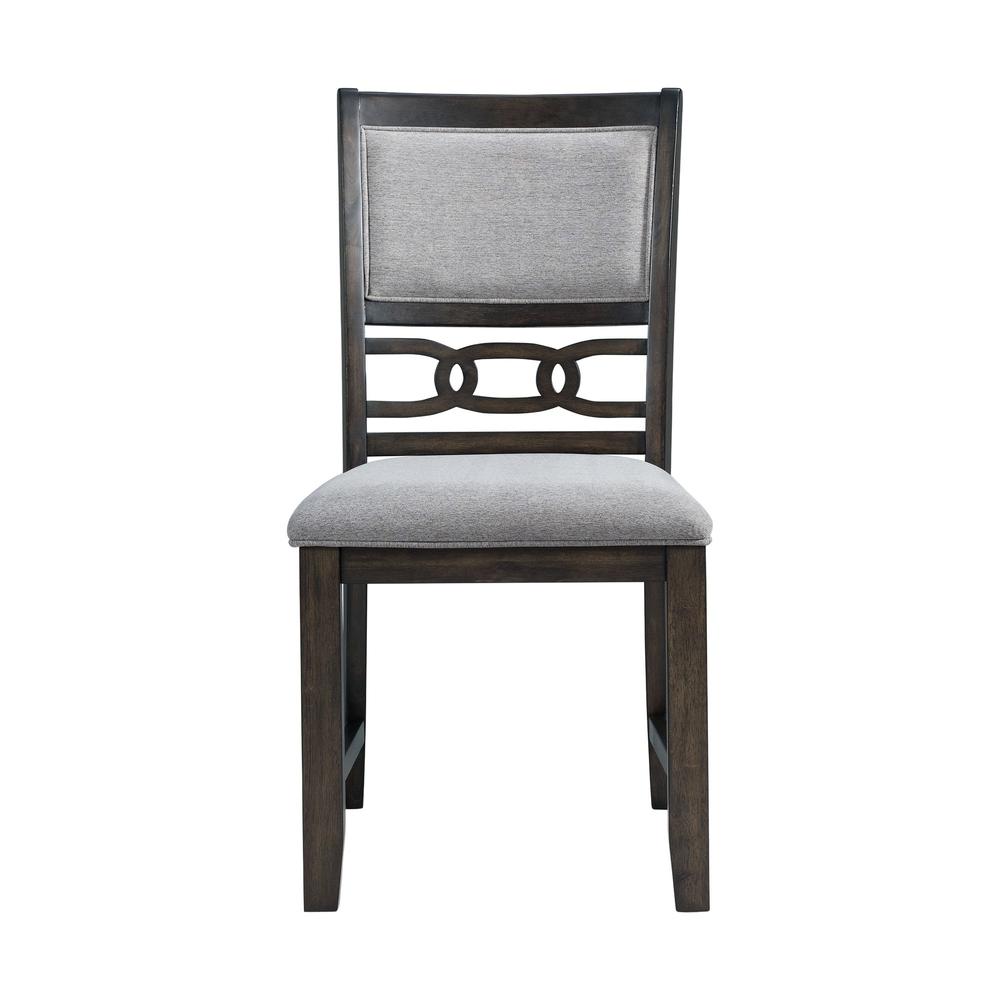 Picket House Furnishings Taylor Standard Height 5PC Dining Set-Table and Four Side Chairs in Walnut. Picture 14