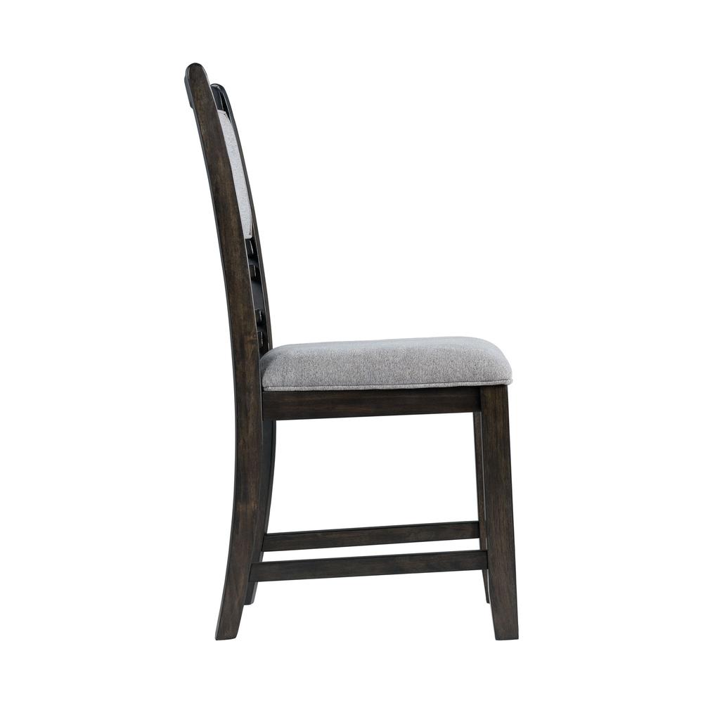 Picket House Furnishings Taylor Standard Height 5PC Dining Set-Table and Four Side Chairs in Walnut. Picture 15