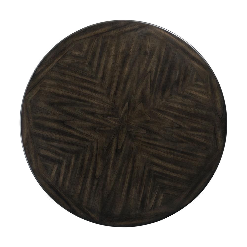 Walnut Acacia Wood Standard Height Dining Table. Picture 3