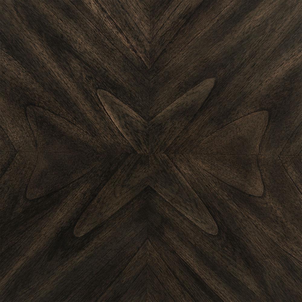 Walnut Acacia Wood Standard Height Dining Table. Picture 7