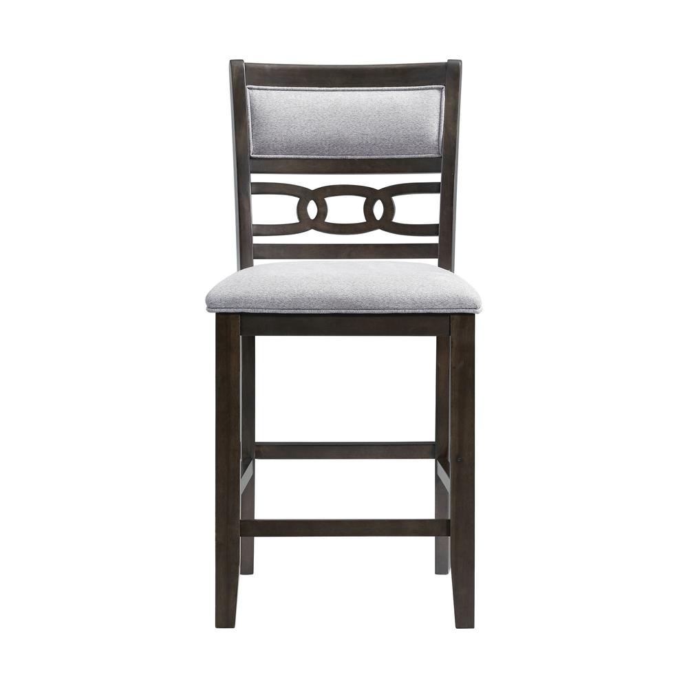 Taylor Counter Height Side Chair Set in Walnut. Picture 9