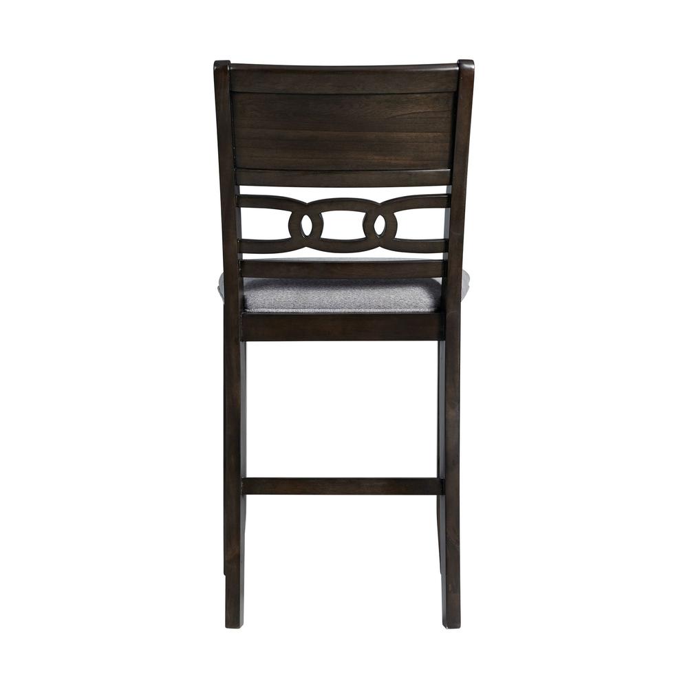 Taylor Counter Height Side Chair Set in Walnut. Picture 11
