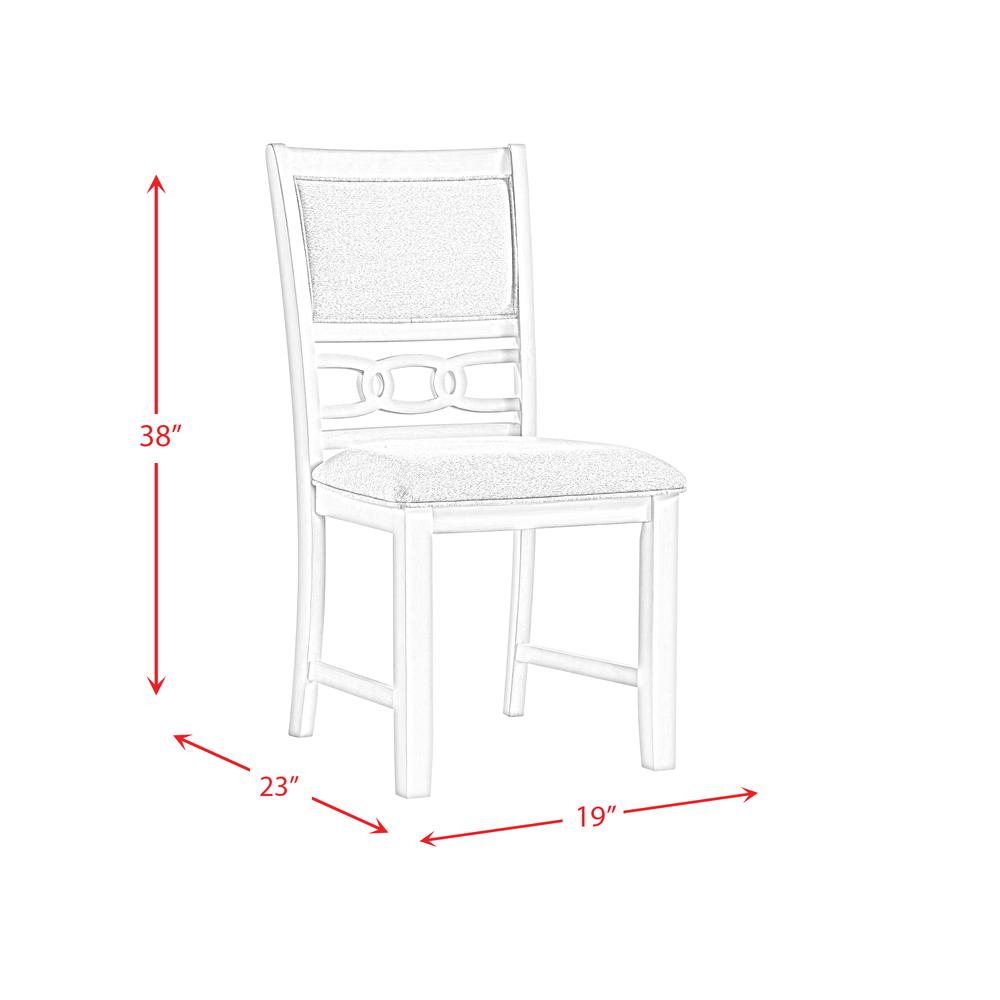 Picket House Furnishings Taylor Standard Height Side Chair Set in Bisque. Picture 7