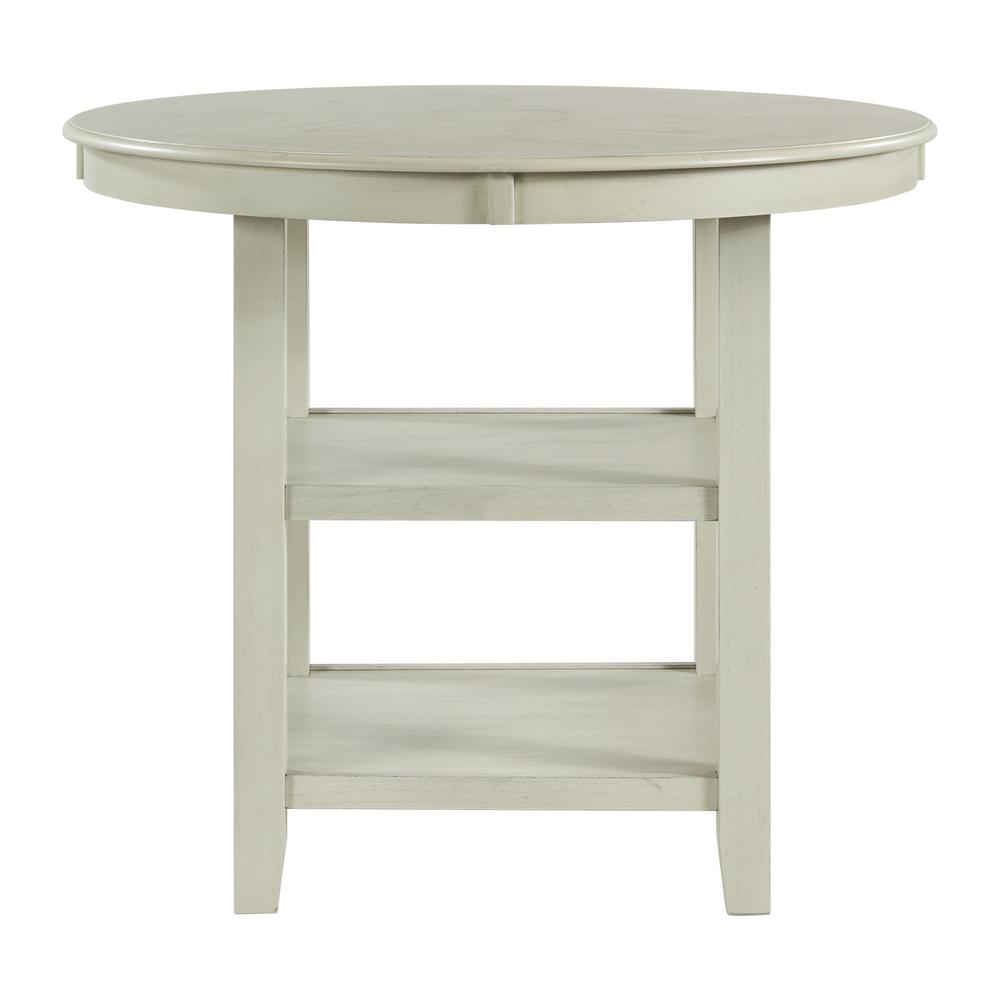 Picket House Furnishings Taylor Counter Height 5PC Dining Set-Table and Four Side Chairs in Bisque. Picture 13