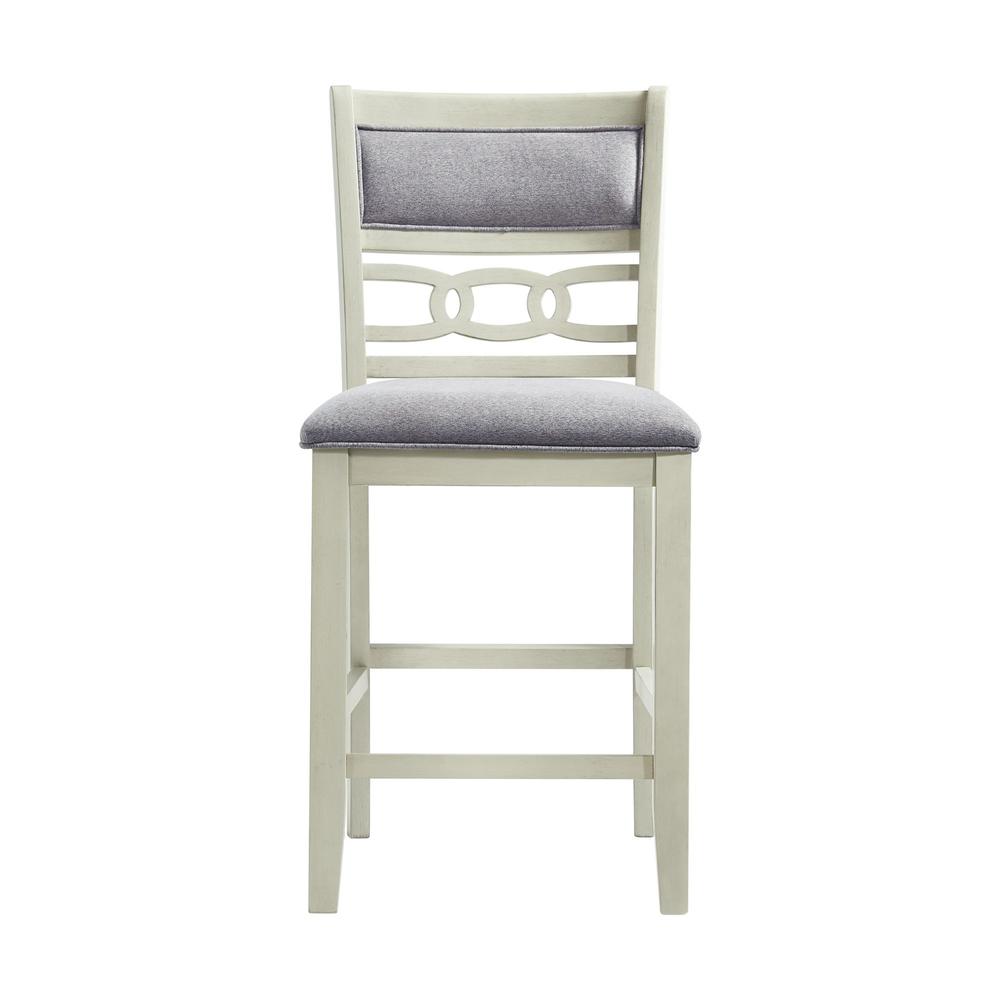 Picket House Furnishings Taylor Counter Height 5PC Dining Set-Table and Four Side Chairs in Bisque. Picture 15