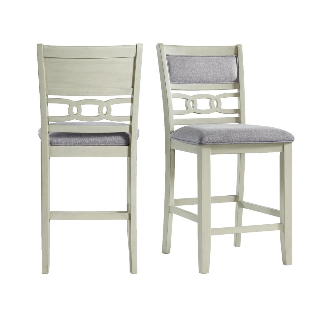 Taylor Counter Height Side Chair Set in Bisque. Picture 1