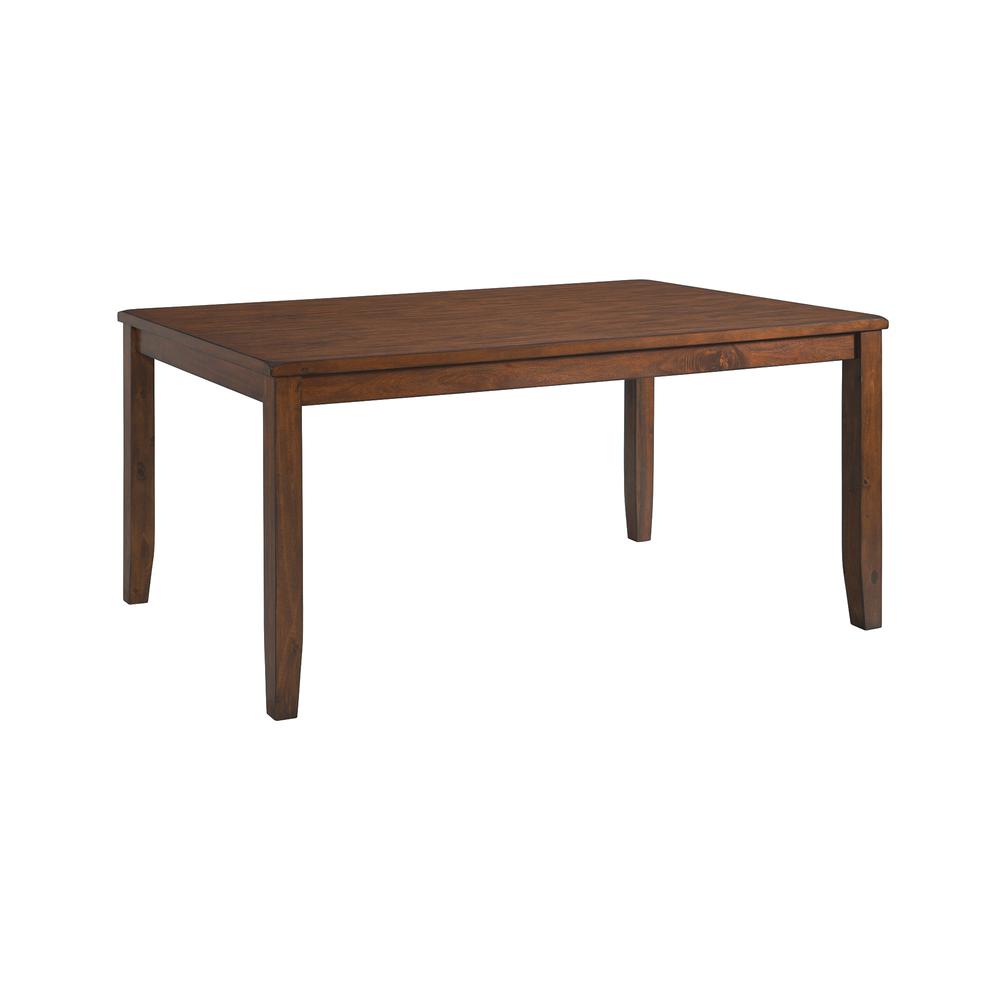 Alexa 7PC Standard Height Dining Set in Cherry. Picture 12