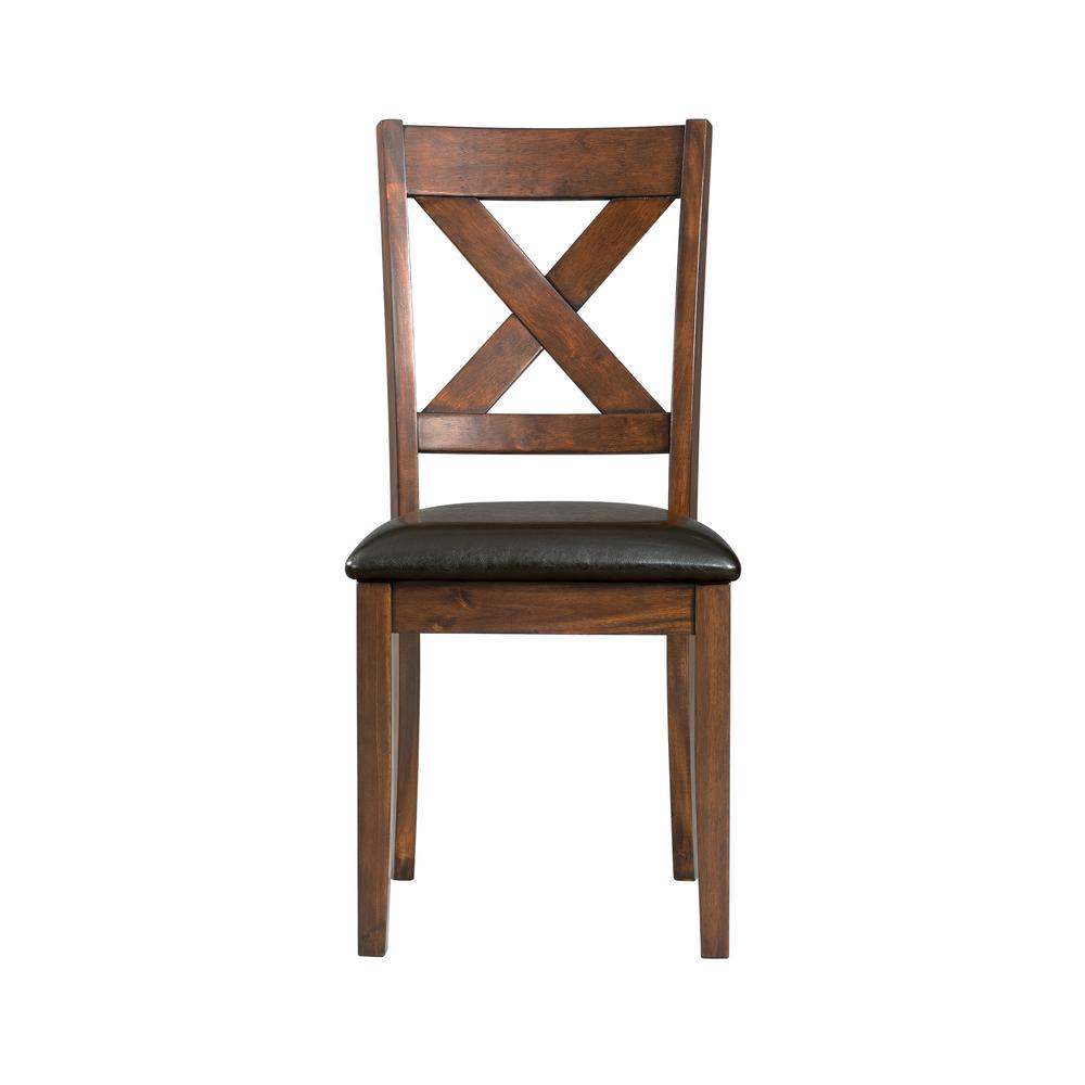 Alexa 7PC Standard Height Dining Set in Cherry. Picture 16