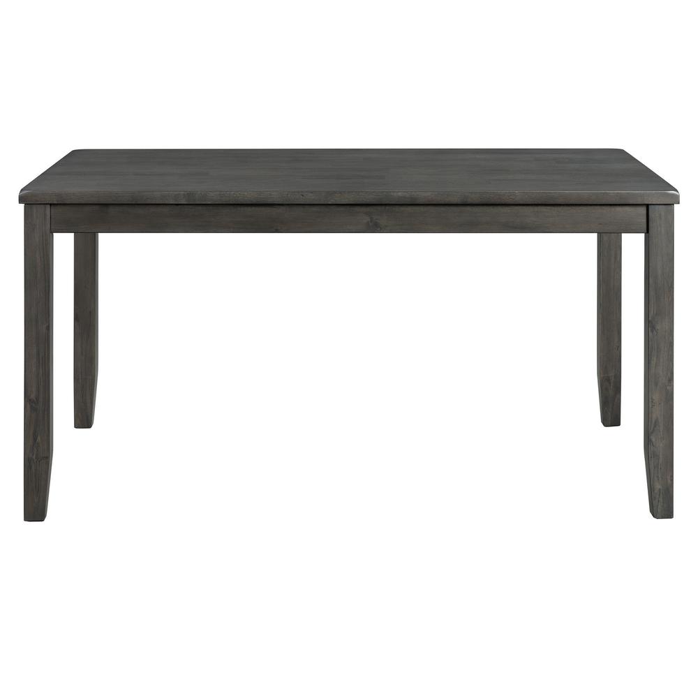 Alexa 7PC Standard Height Dining Set in Gray. Picture 11