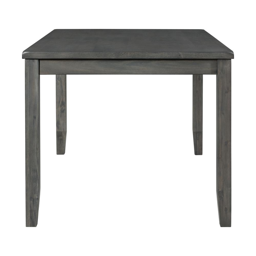Alexa 7PC Standard Height Dining Set in Gray. Picture 12