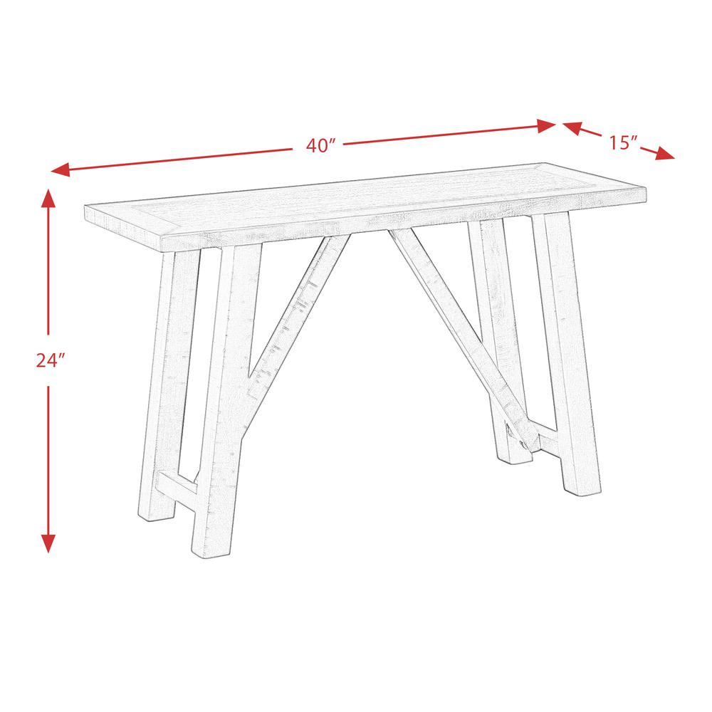 Carter Counter Height Bench. Picture 2