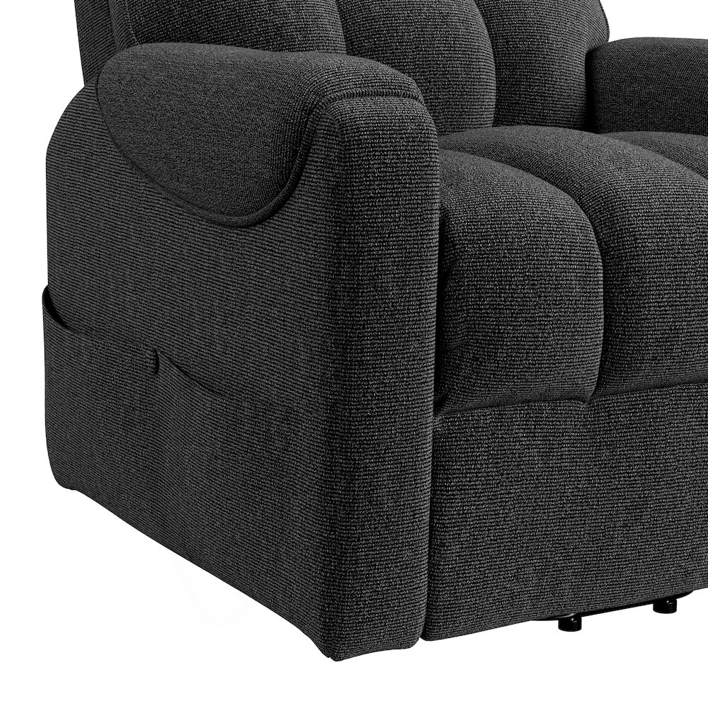 Parker Power Lift Chair in Sahara Black. Picture 9