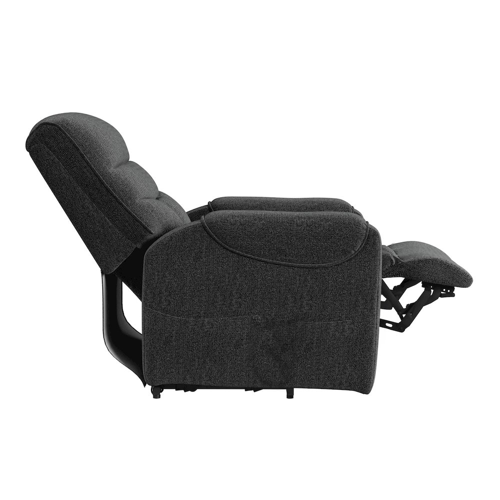 Parker Power Lift Chair in Sahara Black. Picture 7