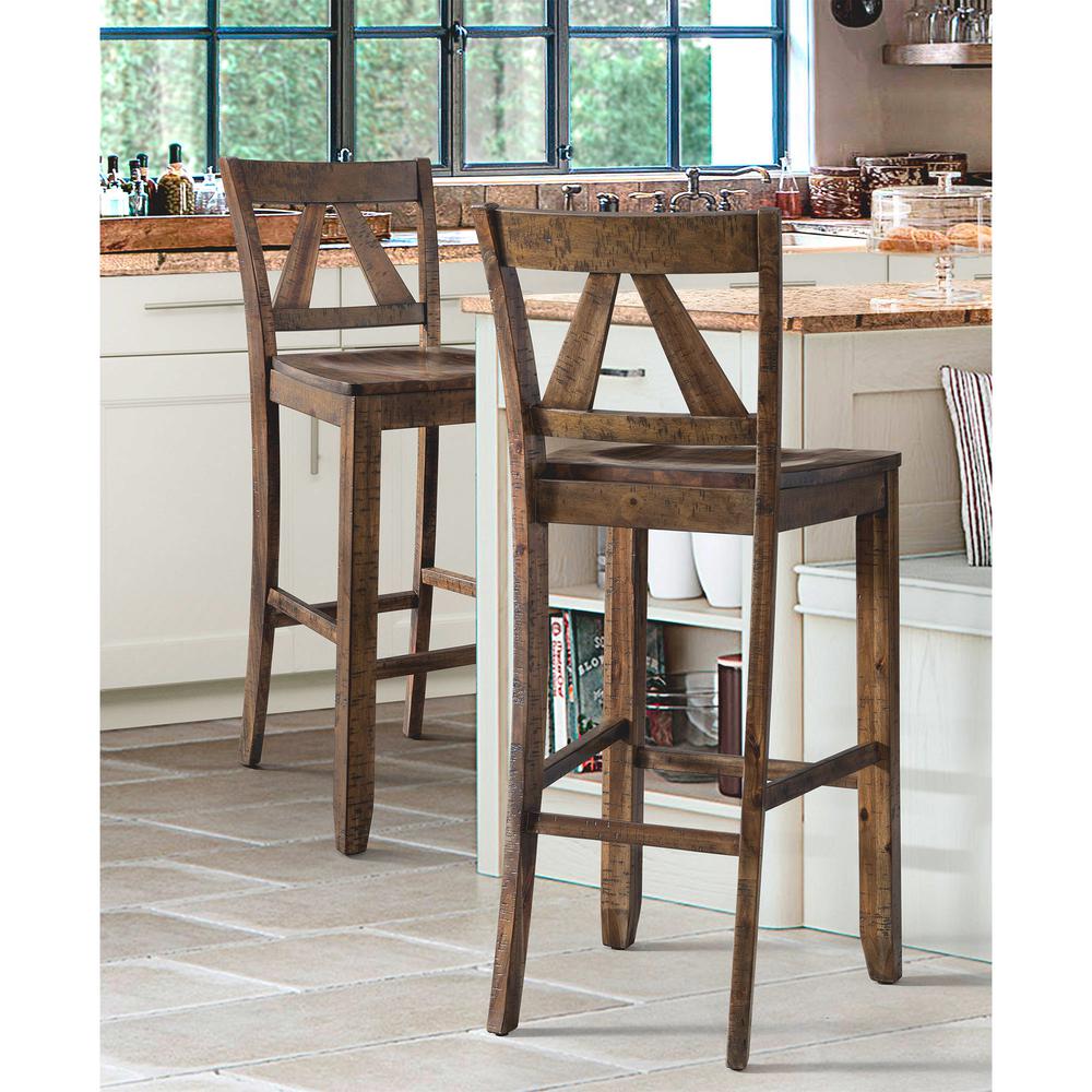 Flynn 30" Bar Stool Set. Picture 11