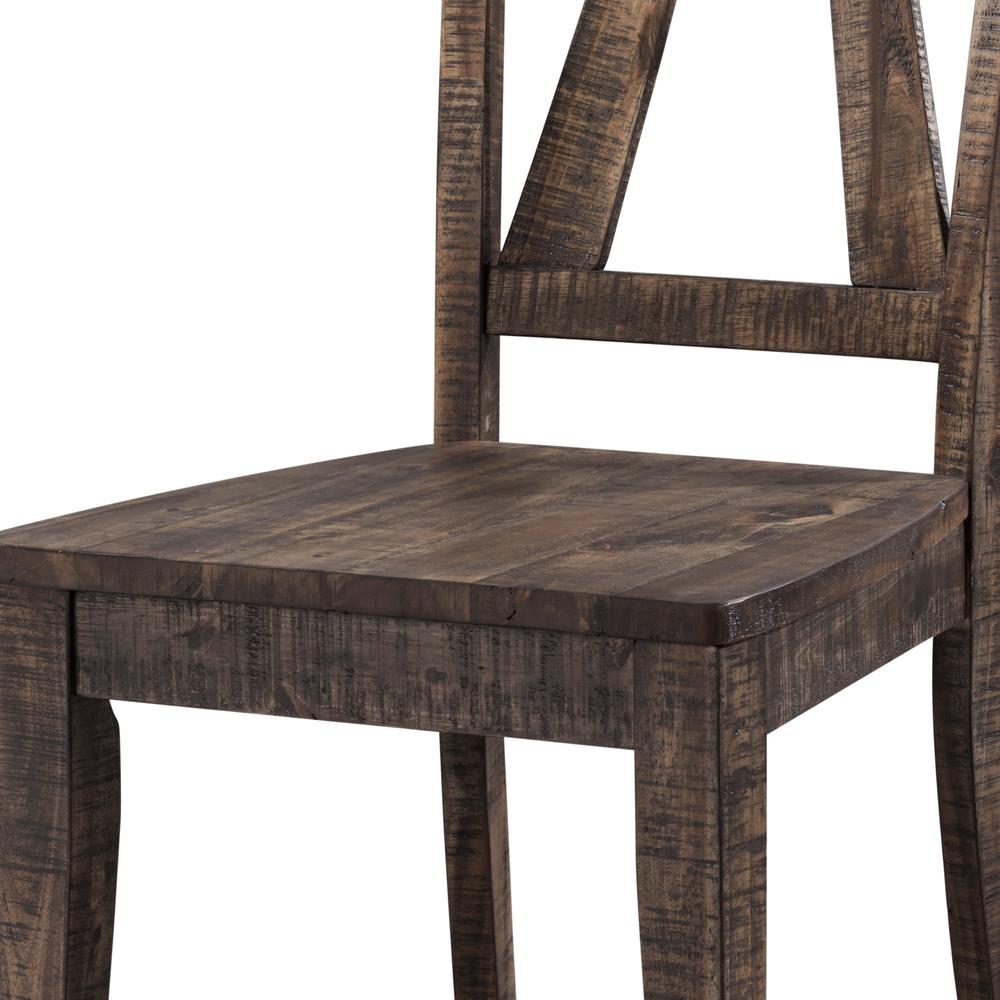 Flynn 7PC Dining Set-Table & 6 Wooden Side Chairs. Picture 9