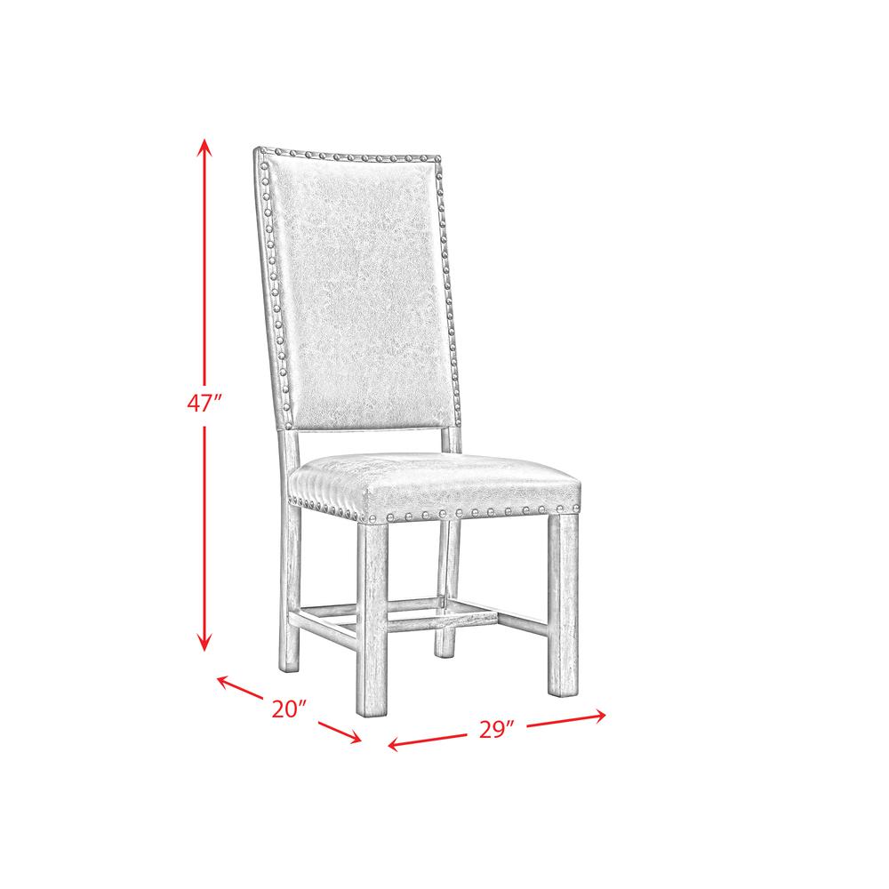 Hayward Tall Back Side Chair Set. Picture 4
