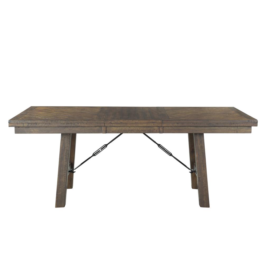 Dex 5PC Dining Set-Table, 4 Upholstered Side Chairs. Picture 4