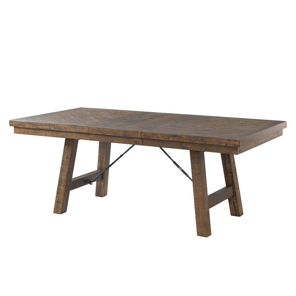 Dex 5PC Dining Set-Table, 4 Upholstered Side Chairs. Picture 5