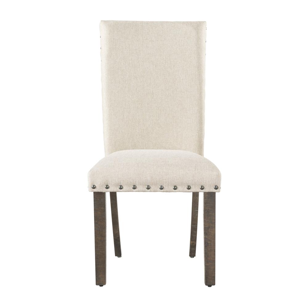 Dex 5PC Dining Set-Table, 4 Upholstered Side Chairs. Picture 9