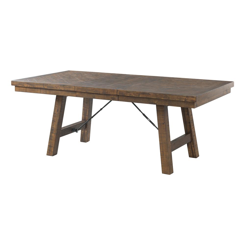 Dex 7PC Dining Set-Table & 6 Upholstered Side Chairs. Picture 5