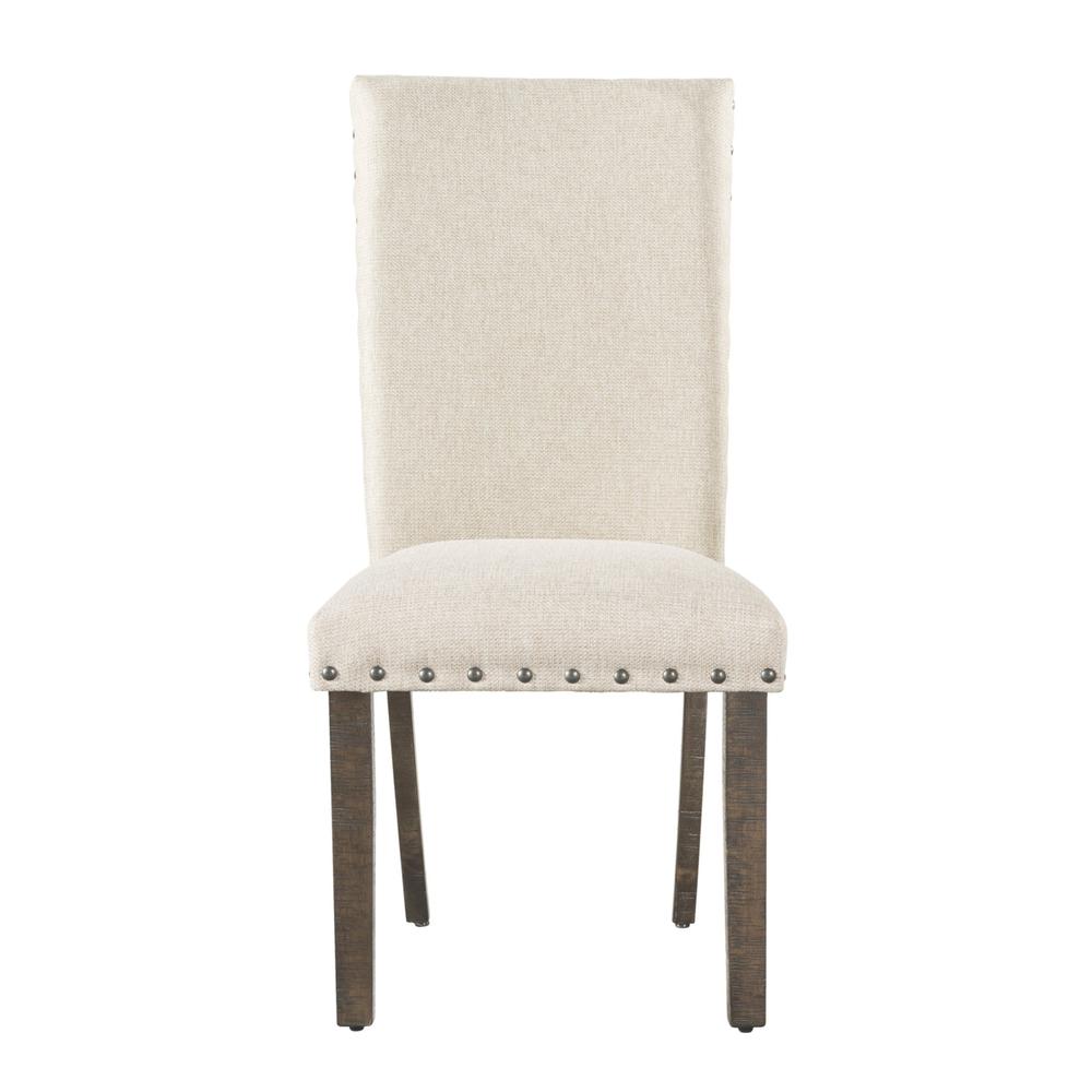 Dex 7PC Dining Set-Table & 6 Upholstered Side Chairs. Picture 6