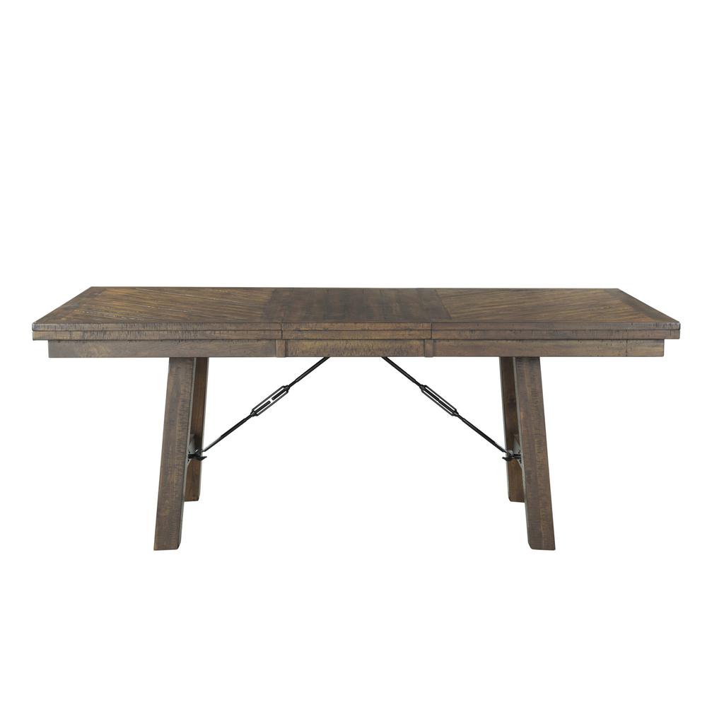 Dex 6PC Dining Set-Table, 4 Upholstered Side Chairs & Bench. Picture 7