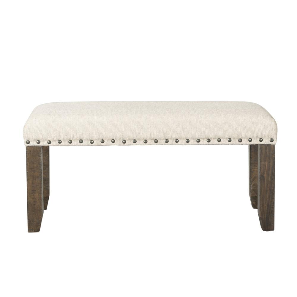 Dex 6PC Dining Set-Table, 4 Upholstered Side Chairs & Bench. Picture 12