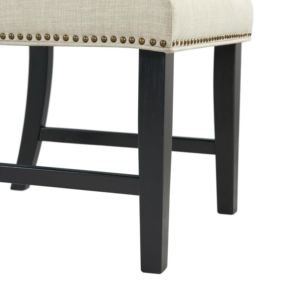 Mara 8PC Oval Dining Set-Table, Four Side Chairs and Banquette Seating. Picture 8