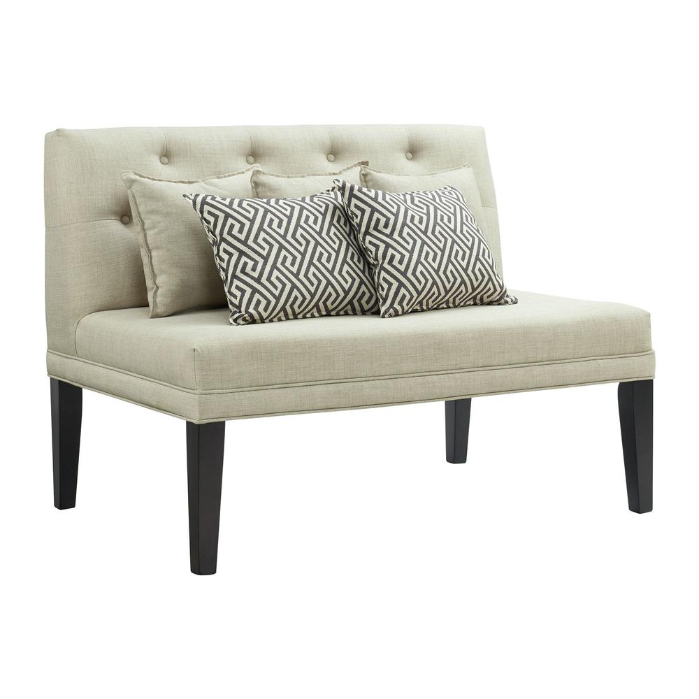 Mara 8PC Oval Dining Set-Table, Four Side Chairs and Banquette Seating. Picture 14