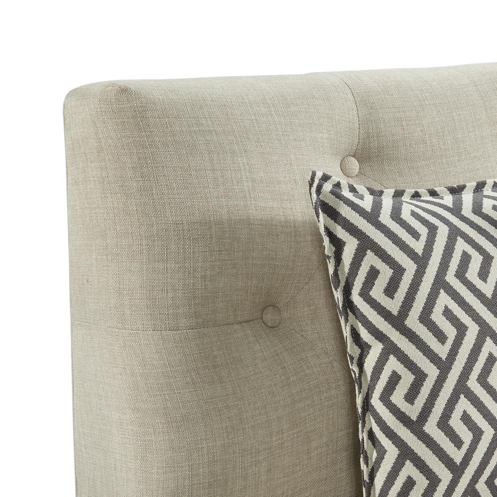 Picket House Furnishings Mara Loveseat with Five Pillows. Picture 5