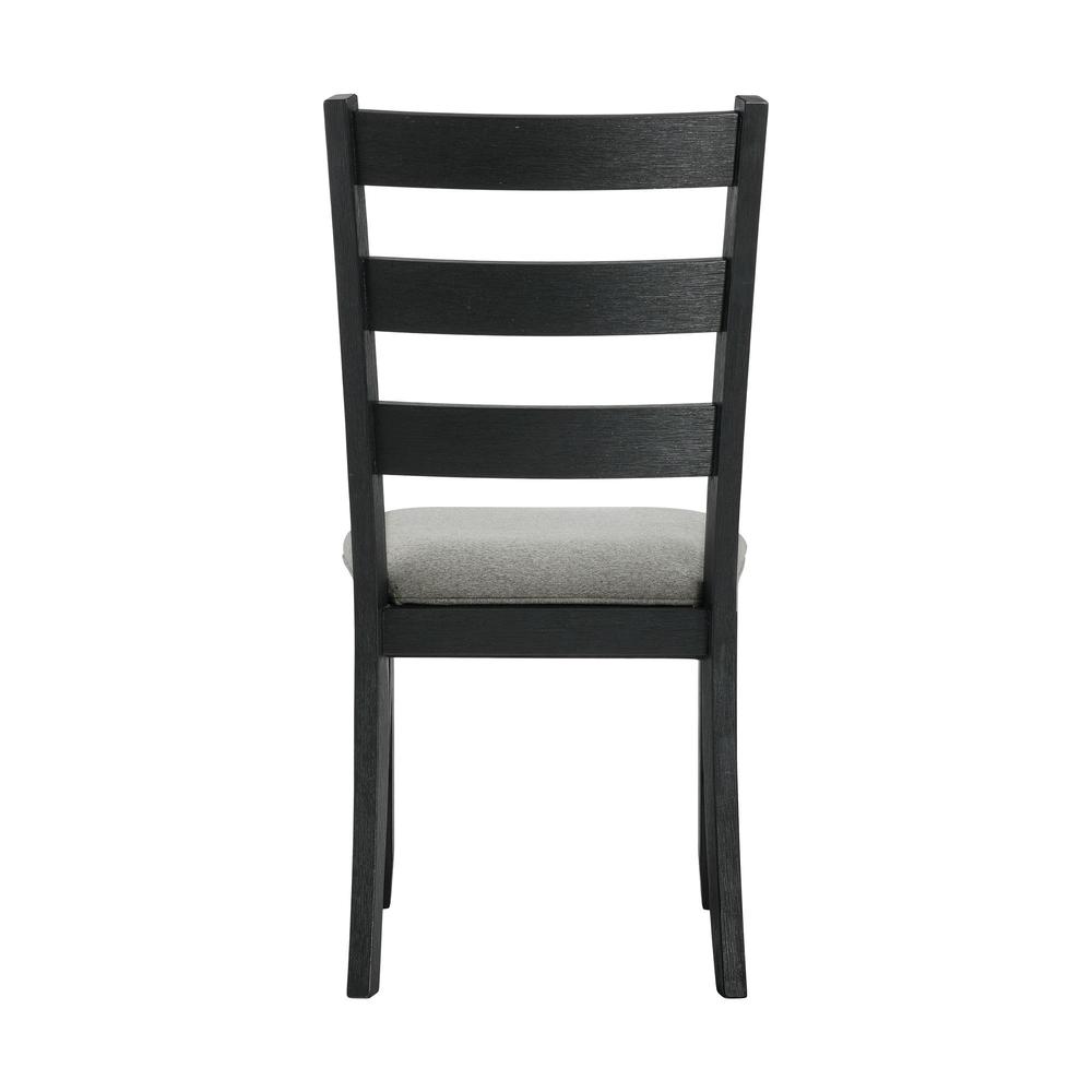 Tuttle 3PC Drop Leaf Dining Set in Gray-Table & Two Chairs. Picture 20