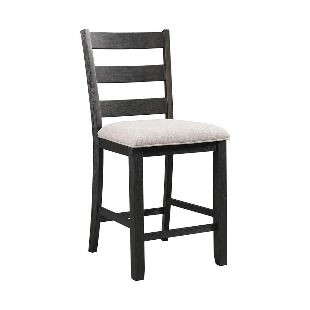 Kona Gray 5PC Counter Height Dining Set-Table & Four Chairs. Picture 14