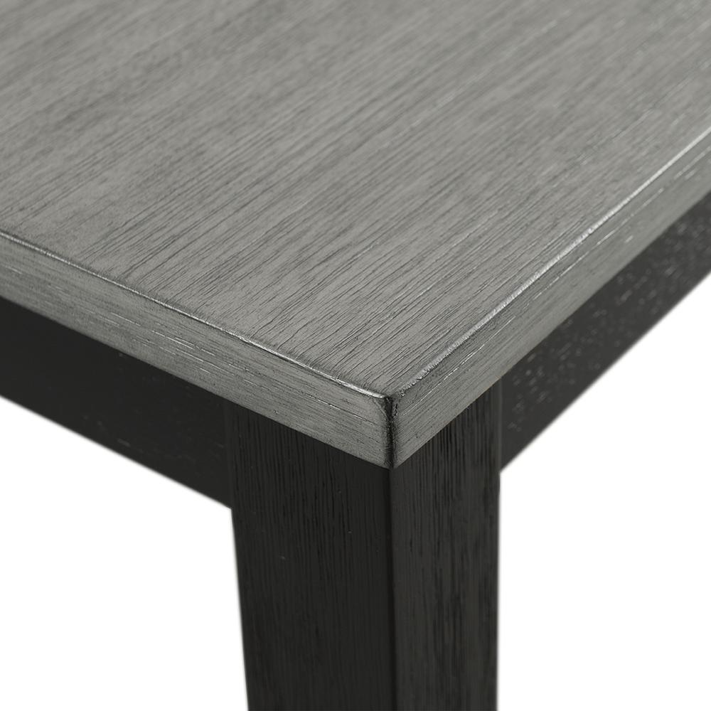 Kona Gray 5PC Counter Height Dining Set-Table & Four Chairs. Picture 18