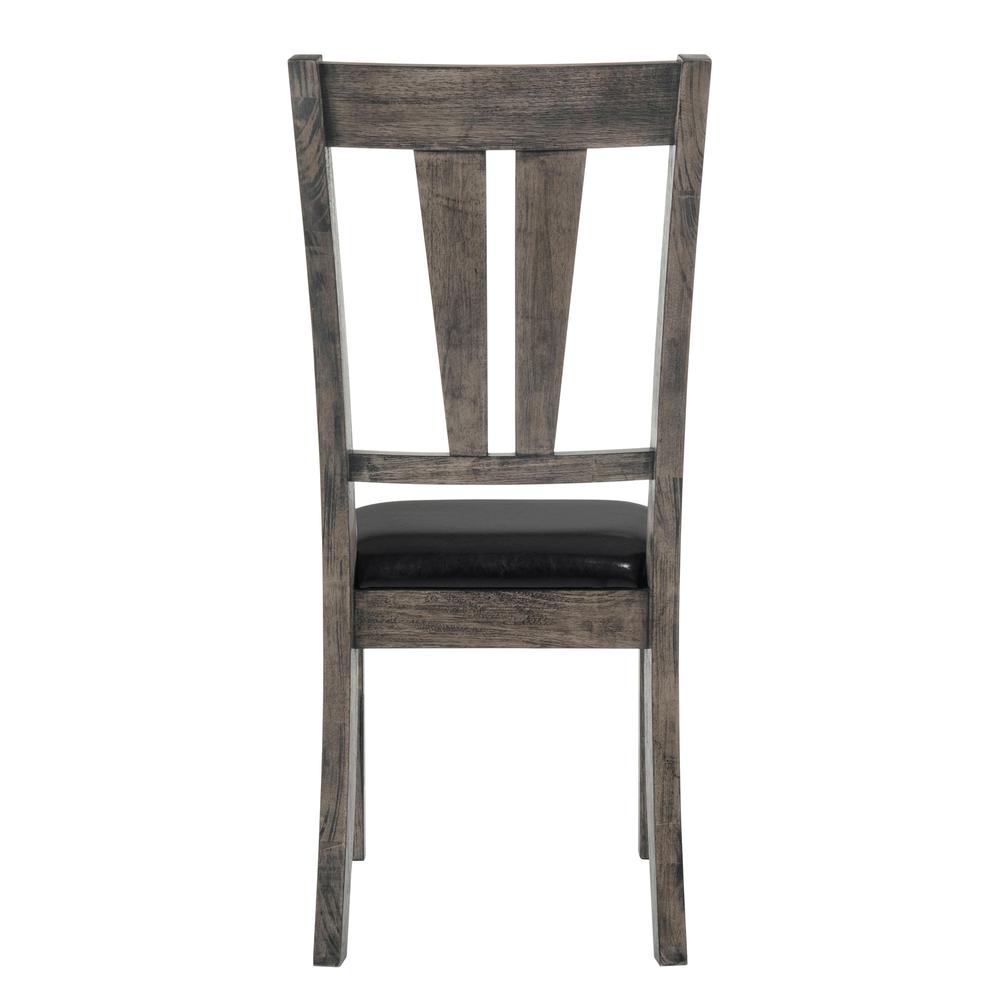 Grayson Fan Back Chair w. PU Seat. Picture 3