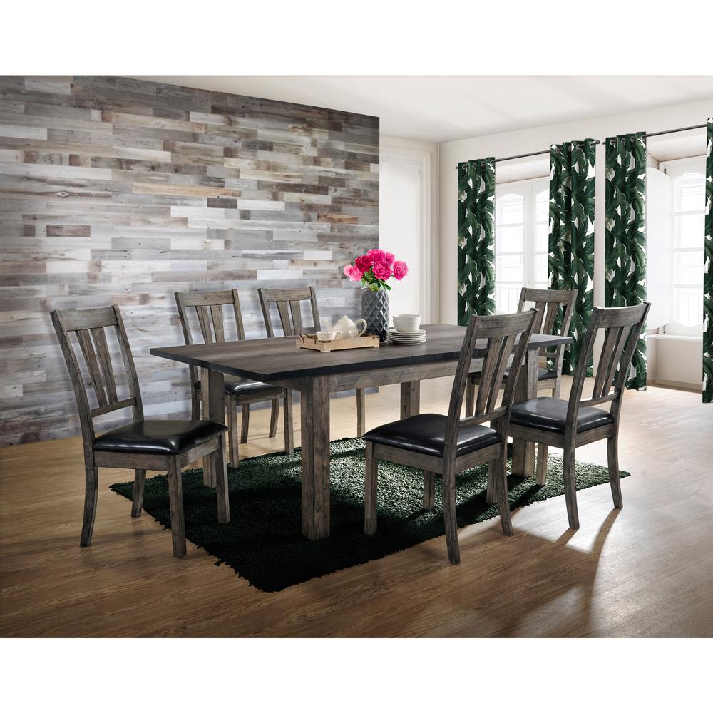 Grayson Fan Back Chair w. PU Seat. Picture 4