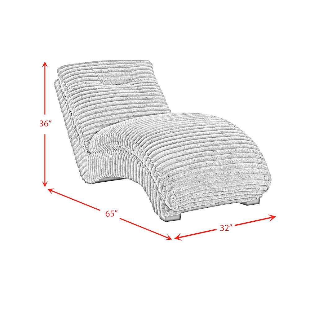 Victoria Chaise in Masis Taupe. Picture 6