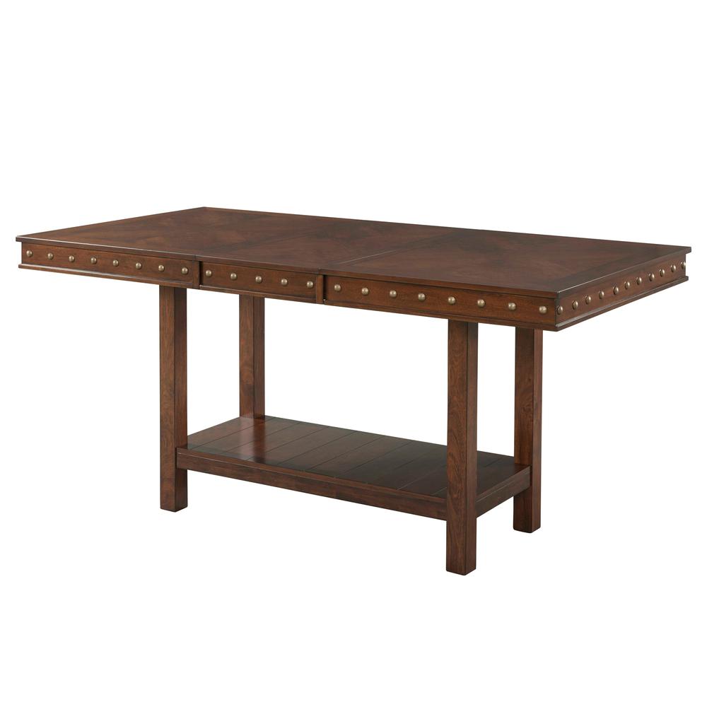 Pruitt Counter 5PC Dining Set-Table & 4 Counter Side Chairs. Picture 4