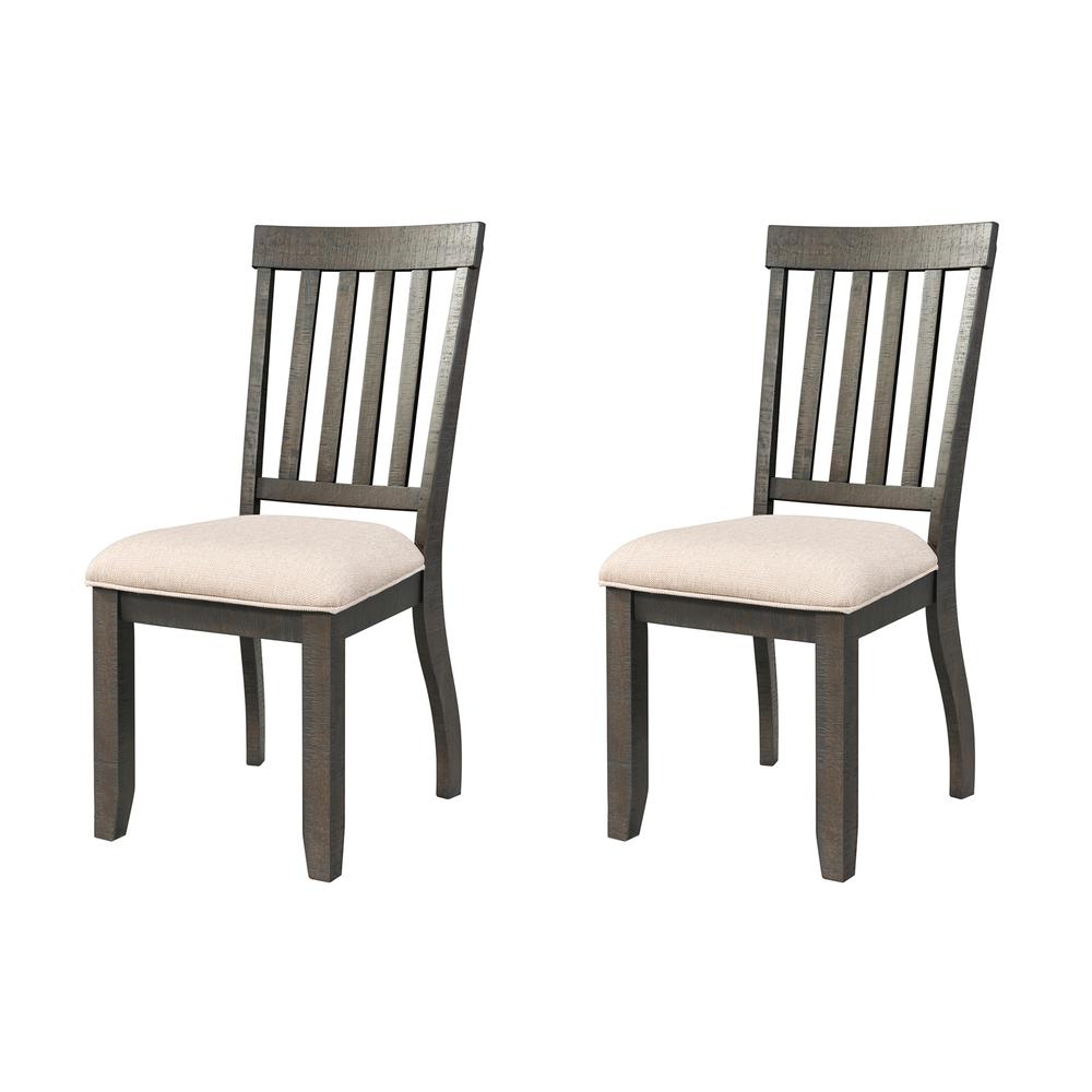 Stanford 6PC Dining Set-Table, 4 Side Chairs & Pew Bench. Picture 3