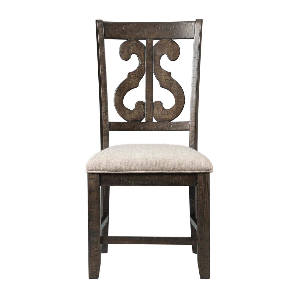 Stanford Round 7PC Dining Set-Round Table & 6 Chairs. Picture 8