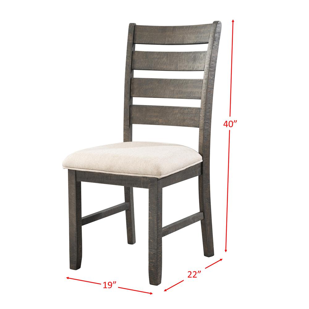 Sullivan 7PC Dining Set- Table & 6 Side Chairs. Picture 2