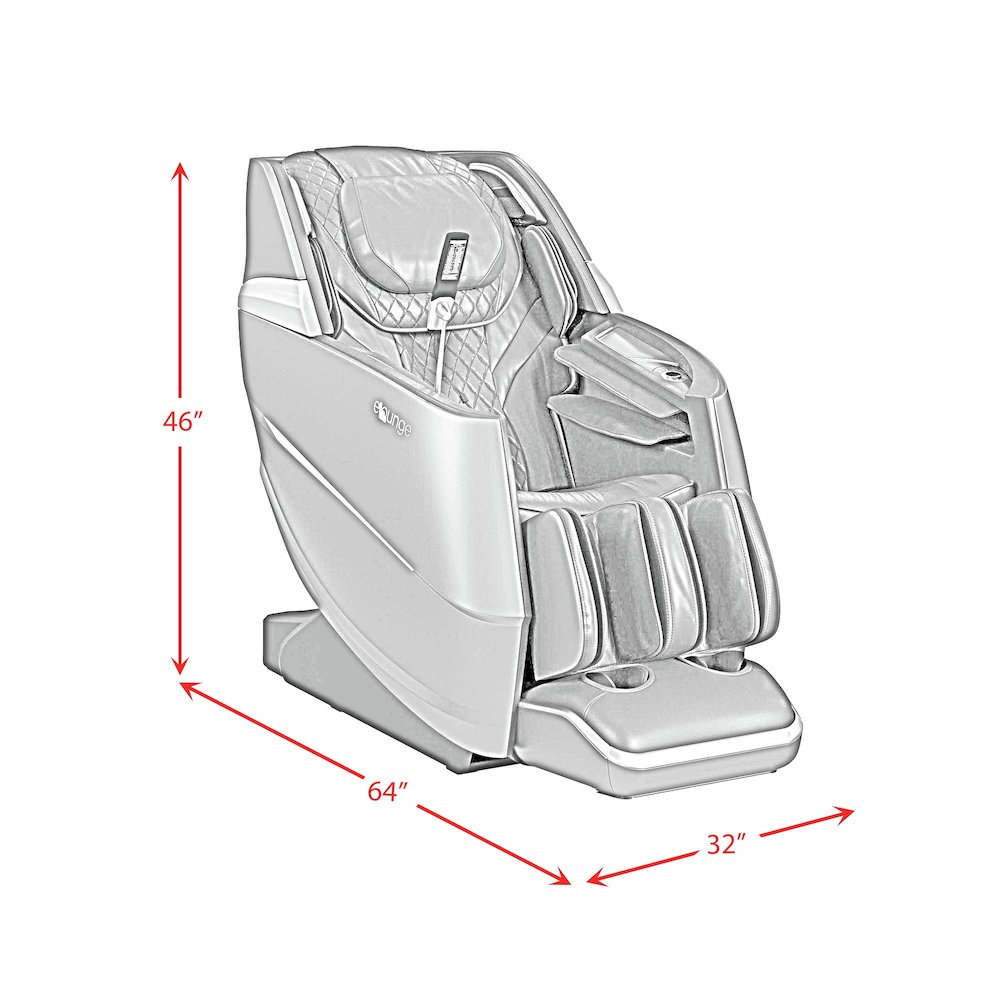 Soothe Massage Chair in Black PU (Single Pack). Picture 14