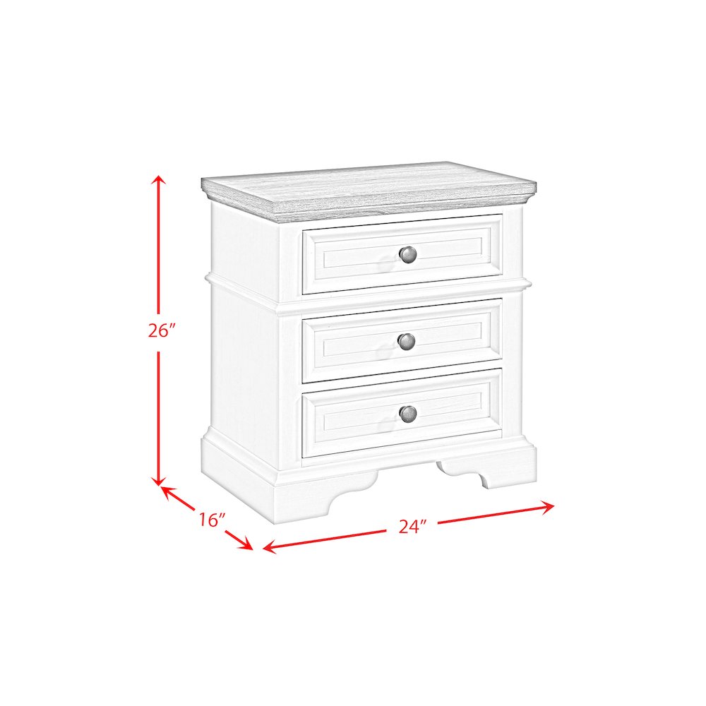 Ulysses Youth Twin UPH 5PC Bedroom Set in White. Picture 15