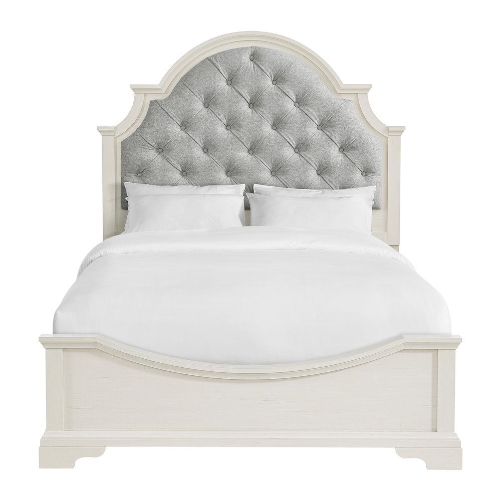 Ulysses Youth Full UPH Bed in White. Picture 2