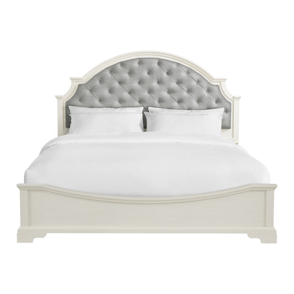Ulysses Youth King UPH Bed in White. Picture 2