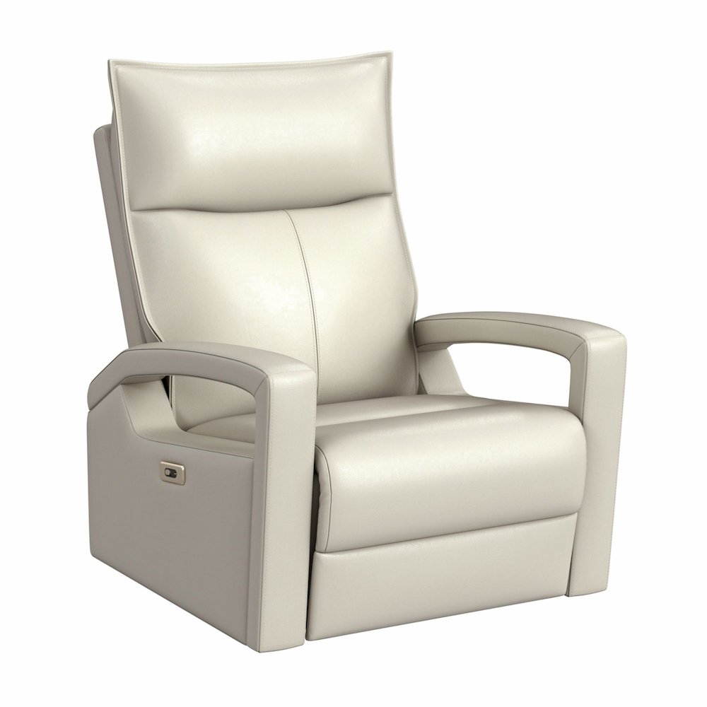 Barnard P1 Recliner with Glider and Swivel in Del Mar Cream. Picture 1