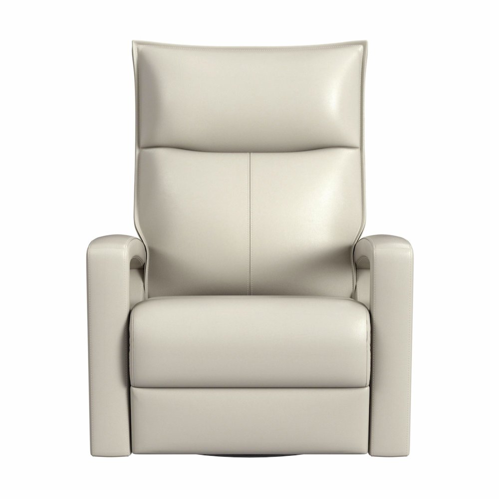Barnard P1 Recliner with Glider and Swivel in Del Mar Cream. Picture 5