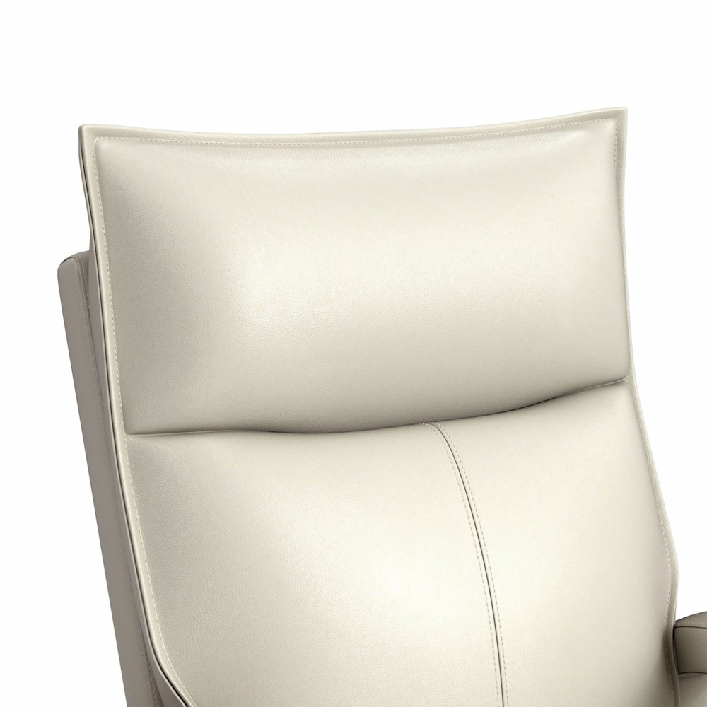 Barnard P1 Recliner with Glider and Swivel in Del Mar Cream. Picture 8