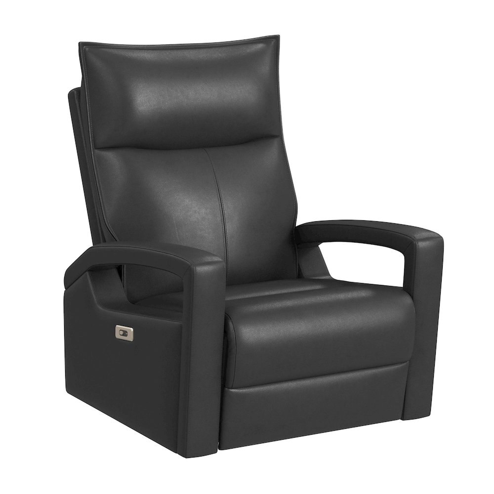 Barnard P1 Recliner with Glider and Swivel in Del Mar Grey. Picture 1