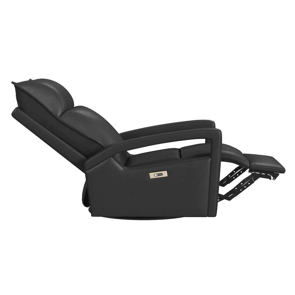 Barnard P1 Recliner with Glider and Swivel in Del Mar Grey. Picture 7