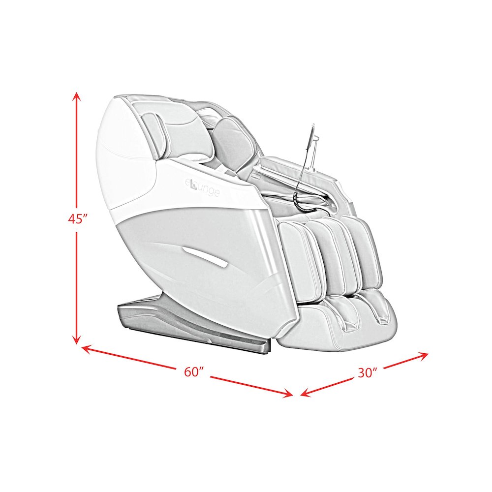Crescendo Massage Chair in Charcoal PU. Picture 11